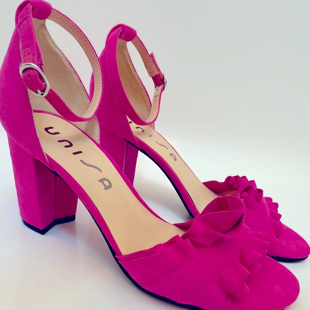 Unisa pink suede sandals - NWOT